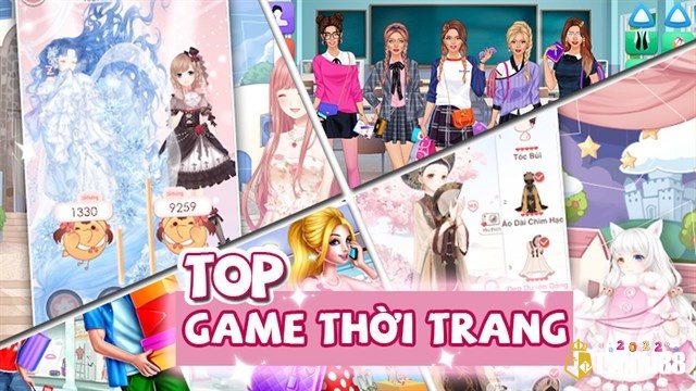 Game thời trang chú trọng tới phần tuỳ chỉnh trang phục, sáng tạo cho người chơi