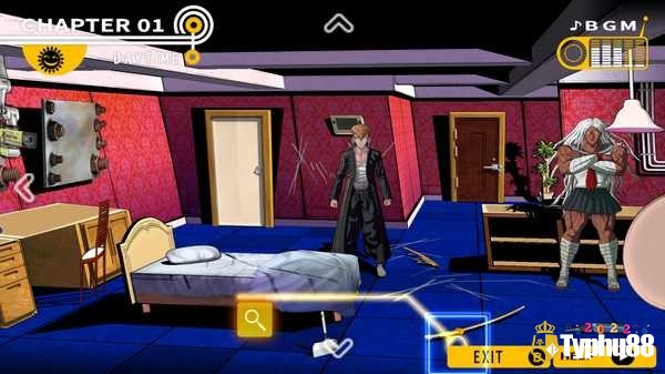 Điều tra hiện trường và phiên tòa học đường trong Danganronpa: Trigger Happy Havoc