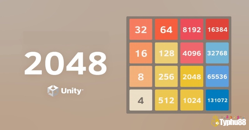 2048 là game puzzle iOS miễn phí với cách chơi vuốt ghép số đơn giản nhưng cần chiến thuật