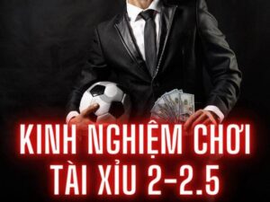 Tài xỉu 2 2.5 là gì? Cách đọc kèo và chơi tài xỉu hiệu quả