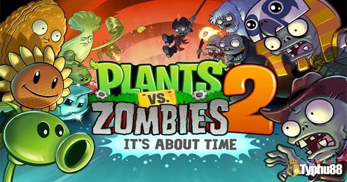 Game hay miễn phí trên IOS: Plants vs. Zombies 2 với phòng thủ tháp vui nhộn với nhiều thế giới đa dạng.