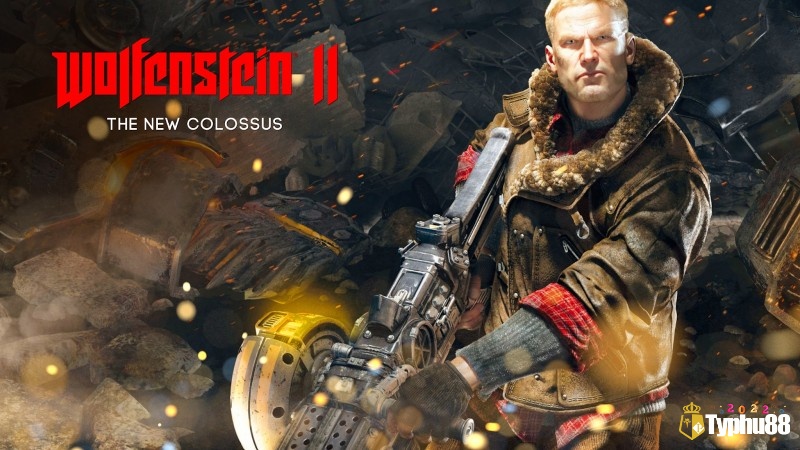 Wolfenstein II là lựa chọn hoàn hảo trong top những game bắn súng offline hay nhất cho người mê cốt truyện lịch sử hư cấu.