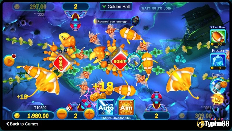 Khám phá game bắn cá hay cho ios cùng Typhu88 ngay nhé!