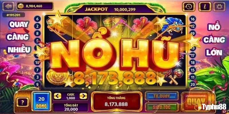Chỉ cần chọn mức cược và nhấn quay, người chơi có thể tham gia top game quay hũ ngay lập tức.