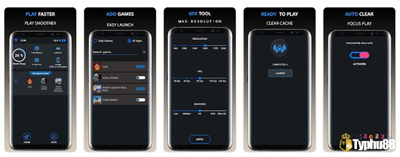 Game Booster Power GFX Lag Fix cân bằng tốt giữa hiệu năng, nhiệt độ và độ ổn định đường truyền