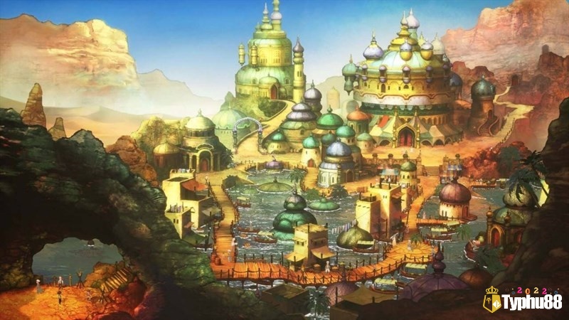 Game Bravely Default II có cốt truyện kể về hành trình chống lại cái ác của các vị anh hùng ở các vương quốc khác nhau