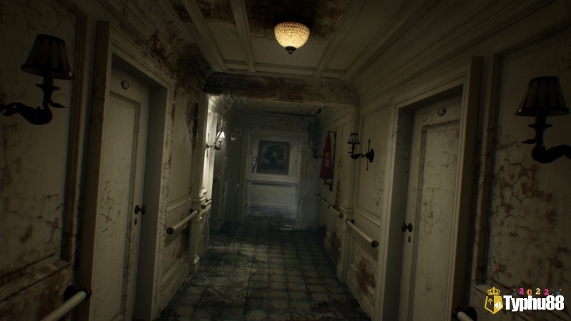 Đặc trưng kinh dị tâm lý của game Layers of Fear (2023), nơi môi trường liên tục thay đổi để mô phỏng trạng thái mất ổn định trong nhận thức nhân vật.