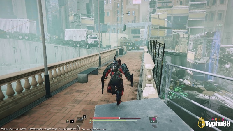 Thế giới liền mạch với nhiều khu vực đối lập về kiến trúc và bầu không khí.