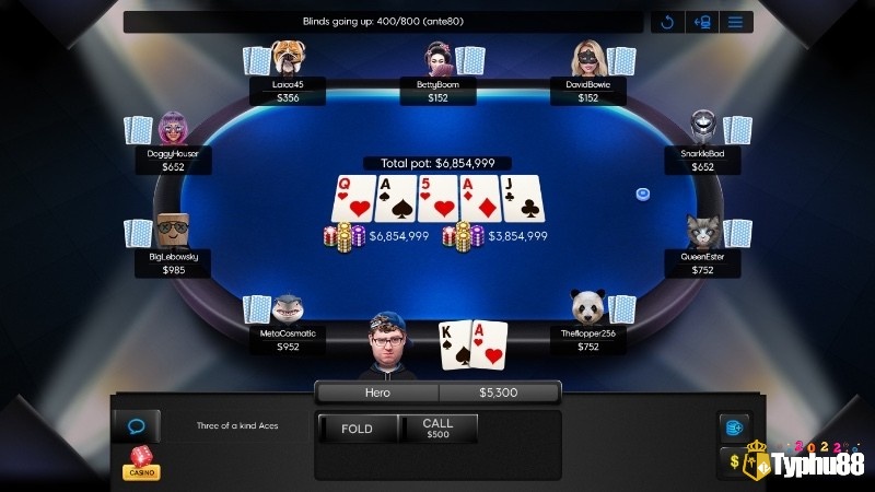 Các biến thể độc đáo như Knockout hay Rebuy mang đến thêm chiều sâu chiến thuật cho giải đấu.