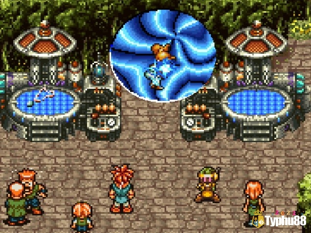 Crono và Lucca bước qua cổng thời gian, khoảnh khắc “từ đây mọi thứ đổi khác” của câu chuyện