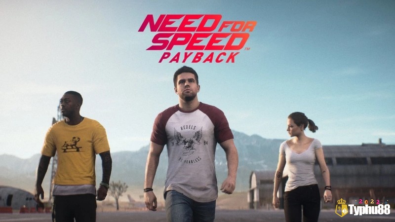 Tyler cùng đồng đội nhìn về Fortune Valley trong Need for Speed Payback