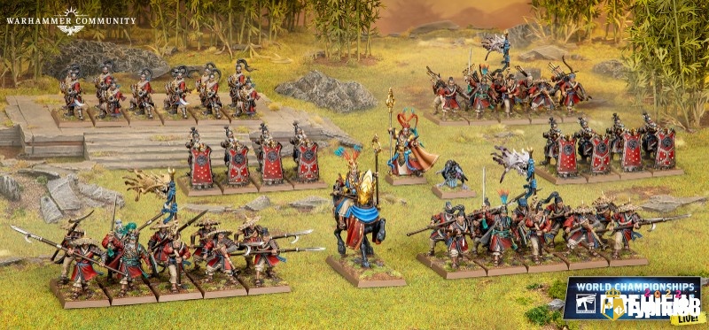 Grand Cathay giữ Great Bastion trong Total War Warhammer III