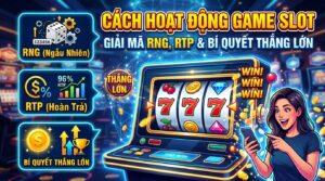 Cách hoạt động game slot: Giải mã RNG, RTP & Bí quyết thắng