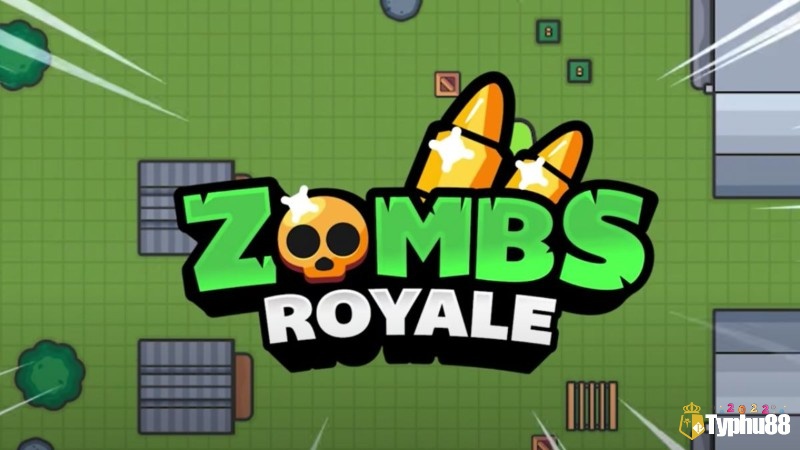 ZombsRoyale.io với bản đồ battle royale nhiều màu sắc và nhịp đấu nhanh
