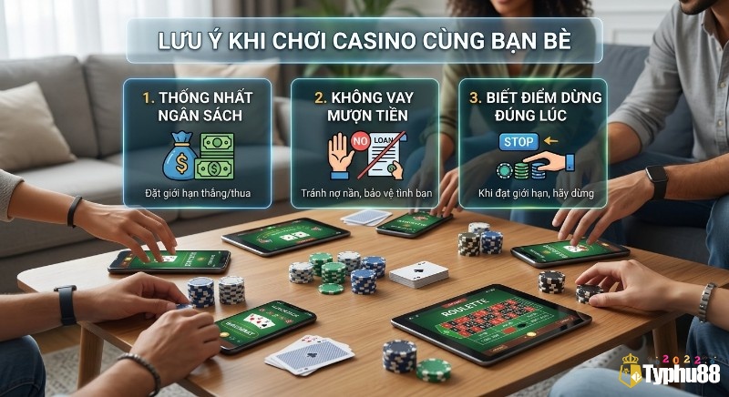 Checklist 3 lưu ý, game online chơi cùng bạn bè: thống nhất ngân sách, không vay mượn và biết điểm dừng đúng lúc