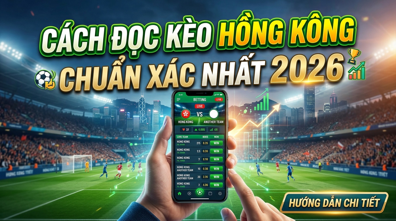 Cách đọc kèo bóng đá Hồng Kông chuẩn xác nhất 2026