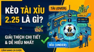 Kèo tài xỉu 2.25 là gì? Giải thích chi tiết, dễ hiểu nhất