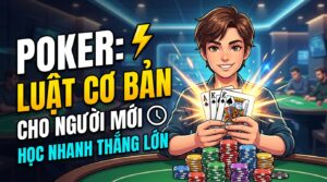 Luật chơi Poker cơ bản cho người mới: Học nhanh, thắng lớn