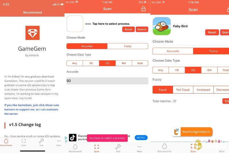 Tweak có thể thay đổi hành vi game nhưng phụ thuộc mạnh vào phiên bản ứng dụng