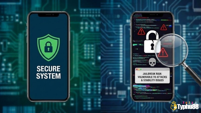 Jailbreak mở rộng quyền truy cập hệ thống nhưng không kiểm soát được máy chủ game