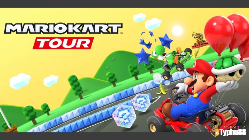 Mario Kart Tour mang phong cách đua kart vui nhộn lên thiết bị di động