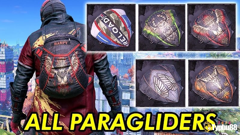 Paraglider giúp việc khám phá Villedor linh hoạt hơn khi mở khóa khu vực mới