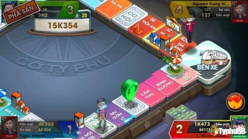 Tải game cờ tỷ phú tiếng Việt: Board game tuổi thơ đáng chơi