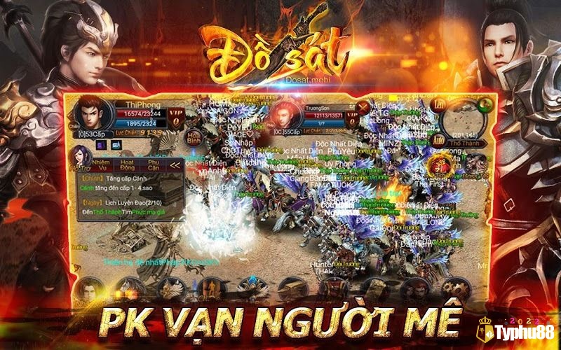 PK biến quá trình tăng lực chiến thành mục tiêu chiến đấu cụ thể