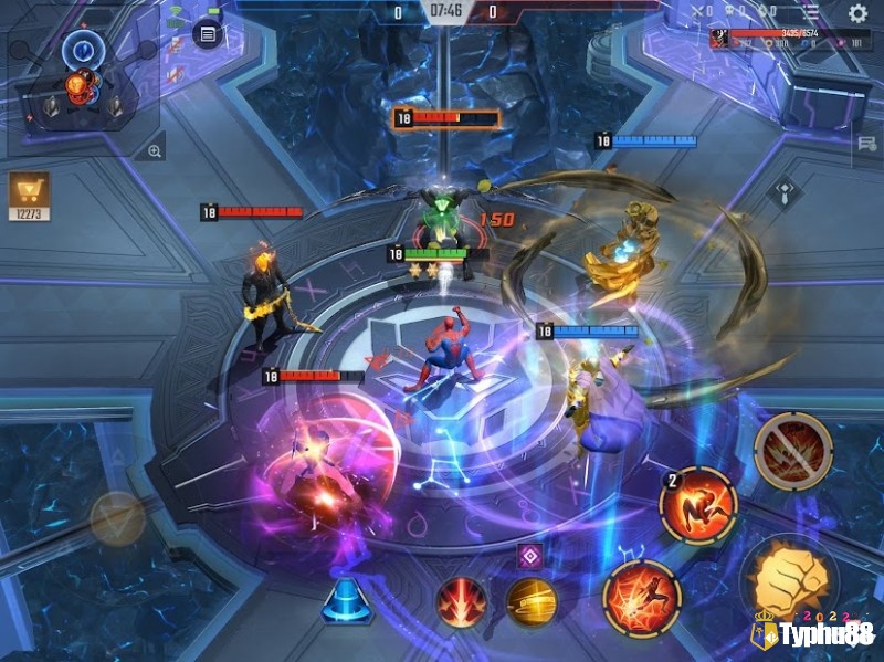 Hiệu ứng 3D giúp những pha giao tranh mang đậm phong cách siêu anh hùng Marvel