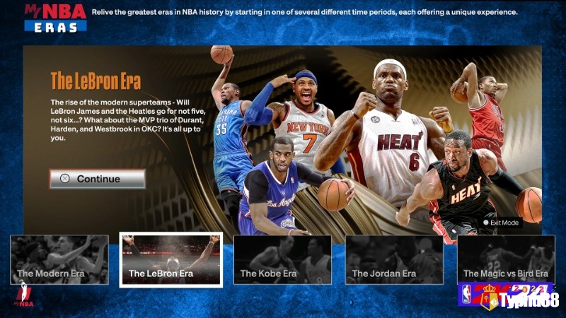 MyNBA cho phép xây dựng và quản lý một đội bóng theo hướng riêng
