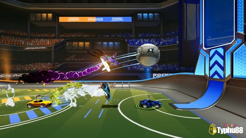 Tải Rocket League trên mobile thực chất là trải nghiệm Rocket League Sideswipe